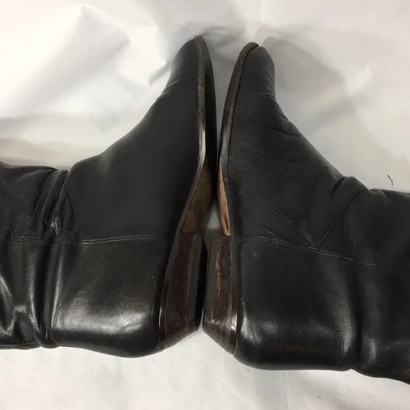 Etienne Aigner Women’s Black Knee-High Boots Size 7.5 GREAT Condition - Picture 6 of 9